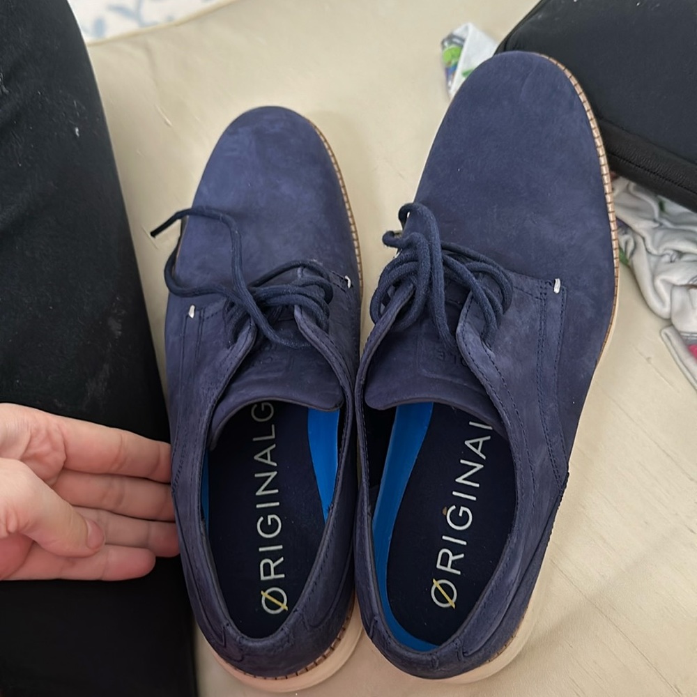 Perfect condition dark blue shoes